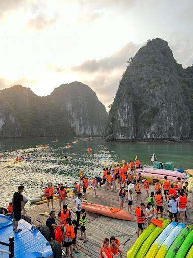 Cat Ba Glow Hotel Chan Chau ภายนอก รูปภาพ